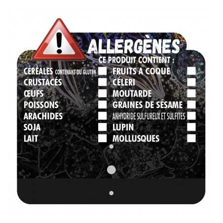 Surmontoir Allergènes - Lot de 10
