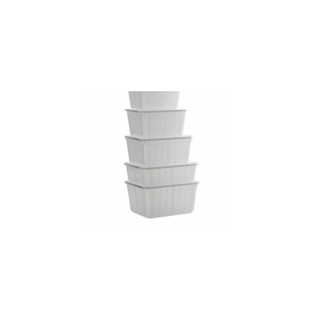 Barquette boîte 450cc (x200) PP avec couvercle indépendant fourni