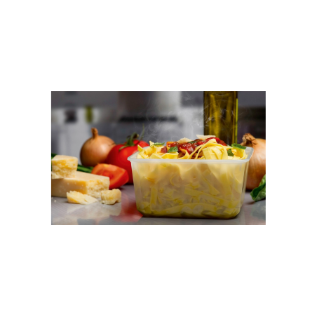 Barquette boîte 450cc (x200) PP avec couvercle indépendant fourni