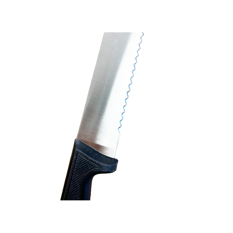 Couteau à poisson à dents 25 cm moulé noir - AU...