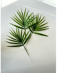 Feuilles de palmier Chamaerops artificielle x 5 -  H 44...