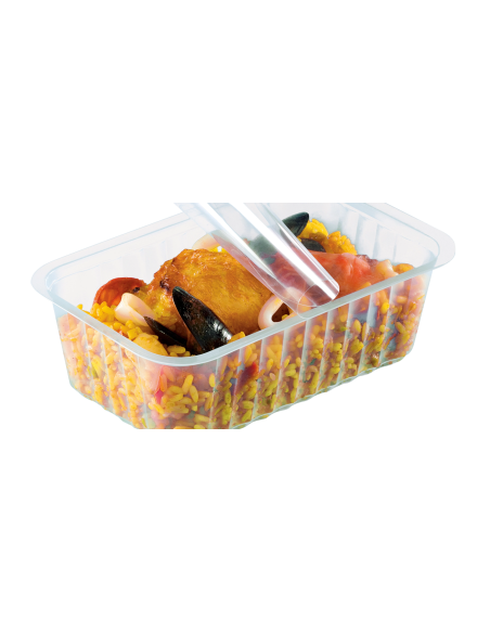 Barquette pp translucide Thermoscellable (-20° à +120°C) 250cc - colis de 2400