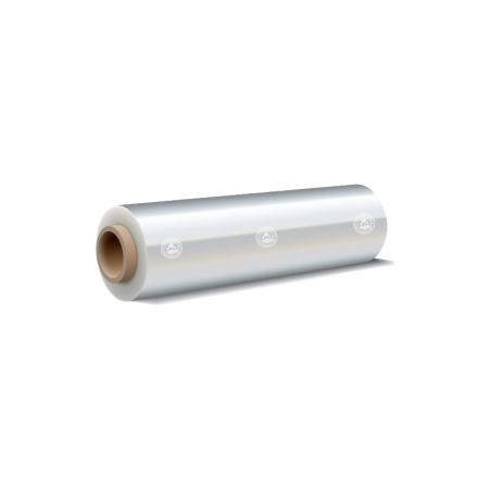 Film PP transparent en rouleau 80cm x 120ml - Colis de 4