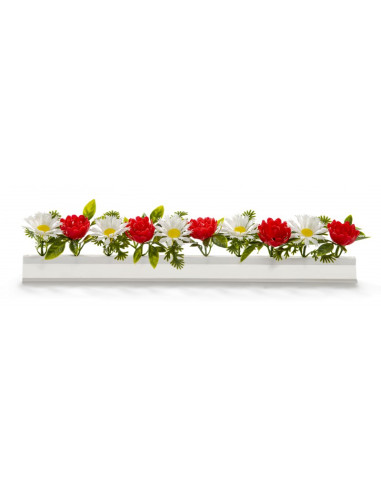 Barrettes modèle MARGUERITES / ROSES - Boîte de...