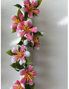 Barrettes modèle FLEURS DE PRUNIER - Boîte de 12 pièces