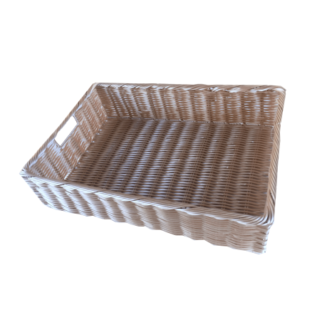 Manne synthétique miel 40X30 X7CM HAUTEUR