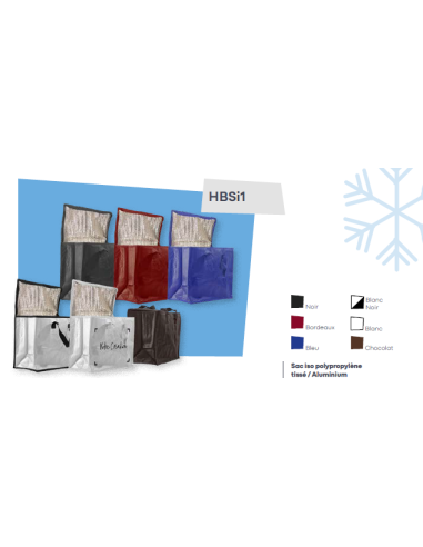 Sacs glacières isothermes NEUTRE uni (x250)
