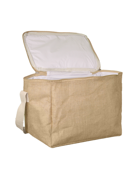 Sacs glacières isothermes PERSONNALISES en Jute (x240/X480/X990)