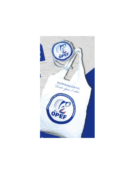 Sac boule de shopping réutilisable (x200) personnalisé OPEF