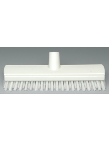 BROSSE FROTTOIR FIBRE DURE BLANC 31X7 CM