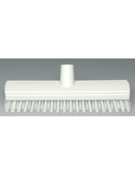 BROSSE FROTTOIR FIBRE DURE BLANC 31X7 CM
