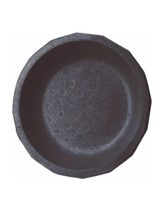 Plateaux polystyrène ronds diamètre 50 cm NOIR (x18) - PSE