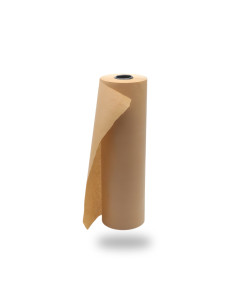PAPIER KRAFT BRUN EN BOBINE LARGEUR 45 CM 40 GRS 250M