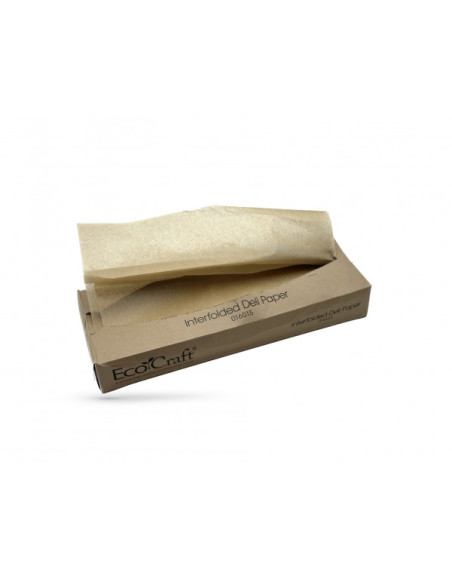 PAPIER KRAFT INGRAISSABLE 26X27 CM EN BOITE DISTRIBUTRICE (500 U)