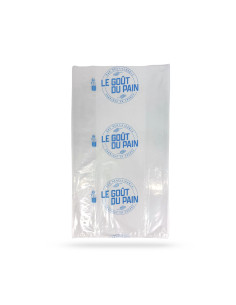 SAC A PAIN TRANCHE TRANSPARENT MACROPERFORE IMP BLEUE 50µ...