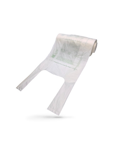 SAC BRETELLES ROULEAU BIOCOMPOSTABLE 23+6+6X45...