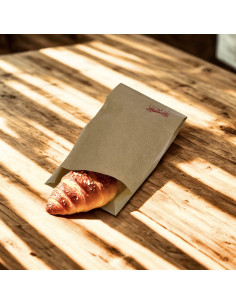 SAC PAPIER BRUN VIENNOISERIES 12+5X21 CM 35 GRS (1000 U) 2