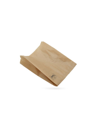 SAC PAPIER BRUN VIENNOISERIES 26+8.5X35 CM 35...