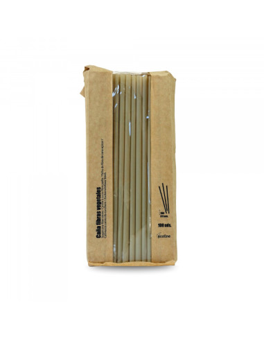 PAILLE FIBRE VEGETAL 20X6 CM (6000 U)