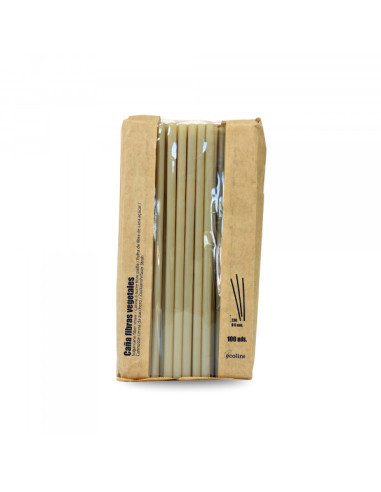 PAILLE FIBRE VEGETAL 23X8 CM (6000 U)