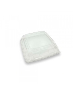 COUVERCLE PET TRANSPARENT 32X32X7 CM POUR PLATEAU REPAS...