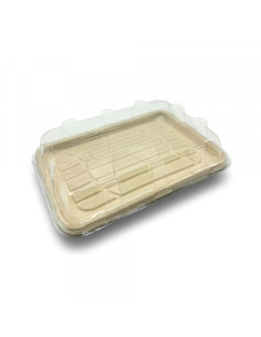 COUVERCLE PET TRANSPARENT 35X24X6 CM POUR PLATEAU REPAS... 2