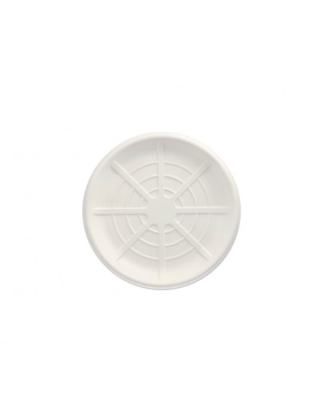 PLATEAU FRUITS DE MER EN PULPE DE CANNE D.35XH.4 CM 4/5 PARTS (50 U)