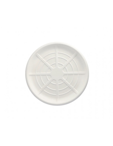 PLATEAU FRUITS DE MER EN PULPE DE CANNE D.47XH.4 CM 6/8 PARTS (50 U)