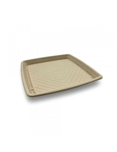 PLATEAU REPAS CARRE GAMME BIO PULPE VEGETALE...