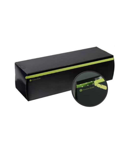 PLATEAU REPAS EN KIT ECRIN CARTON 40X12.6X11.3 CM AVEC 4 ELEMENTS (50 U)