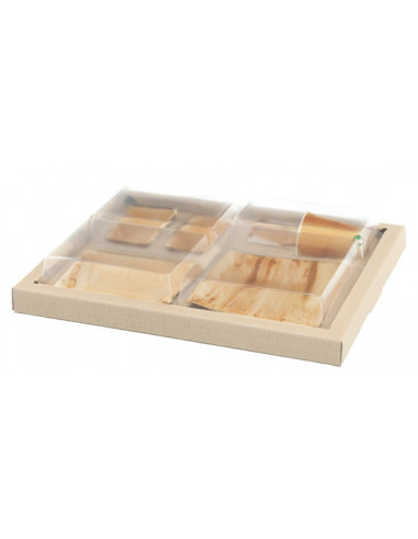 PLATEAU REPAS KIT 2 ASSIETTES/2 RAMEQUINS/COUV....