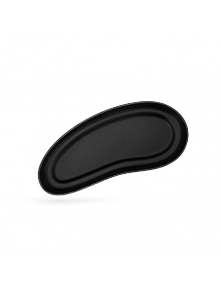 PLATEAU REUTILISABLE MOYEN NOIR MELAMINE 30.2X12.7X3 CM (24 U)