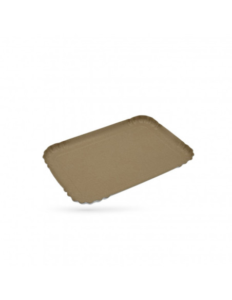 PLATEAU TRAITEUR KRAFT BRUN 19X28 CM (200 U)