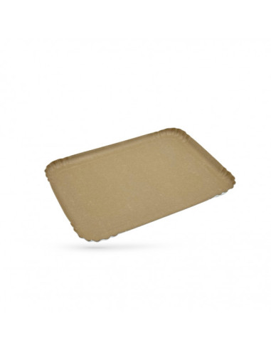 PLATEAU TRAITEUR KRAFT BRUN 25X34 CM (100 U)