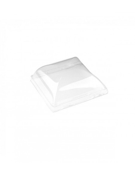 COUVERCLE RPET 9X3.5 CM POUR MINI COUPELLE CARREE (200 U)