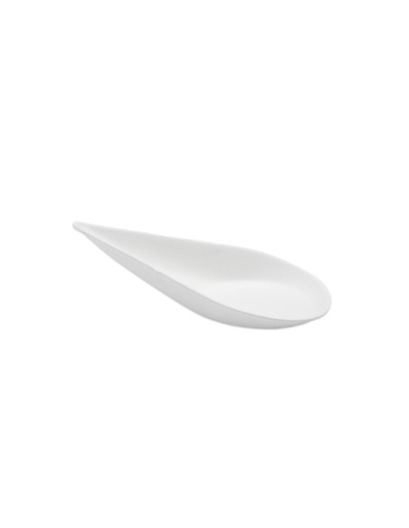 CUILLERE CHINOISE BLANCHE GAMME BIO CANNE À SUCRE 10.5 CM (3000 U)