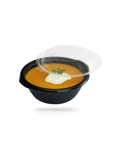 COUVERCLE TRANSPARENT POUR BOL FROID/CHAUD (100 U)