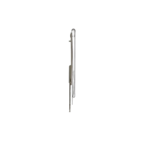 Porte étiquette transparent 100x65mm, pique inox  - Lot de 100