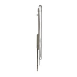 Porte étiquette transparent 110x70mm, pique inox  - Lot... 2