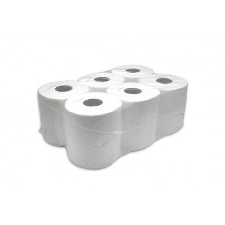Essuie tout en bobine microgauffrage 2 plis - 6 rouleaux