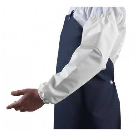 Manchette réutilisable blanche  - la paire