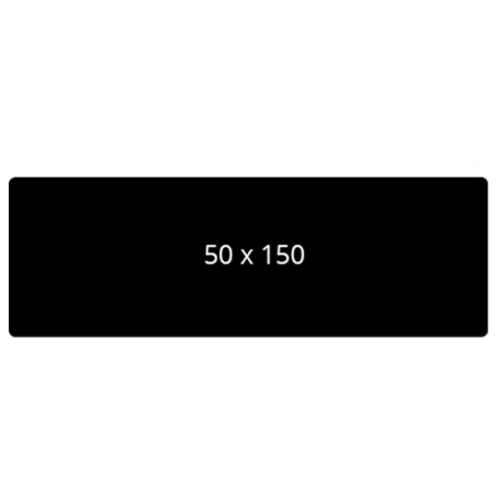Cartes noires longues 150x50mm EDIKIO x500