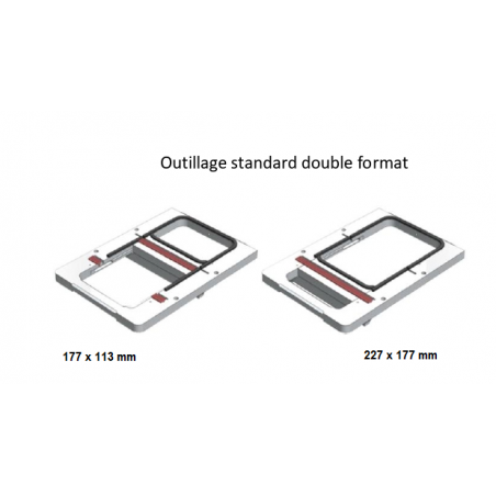 Thermoscelleuse SA 40 semi automatique - Outillage 227x177mm